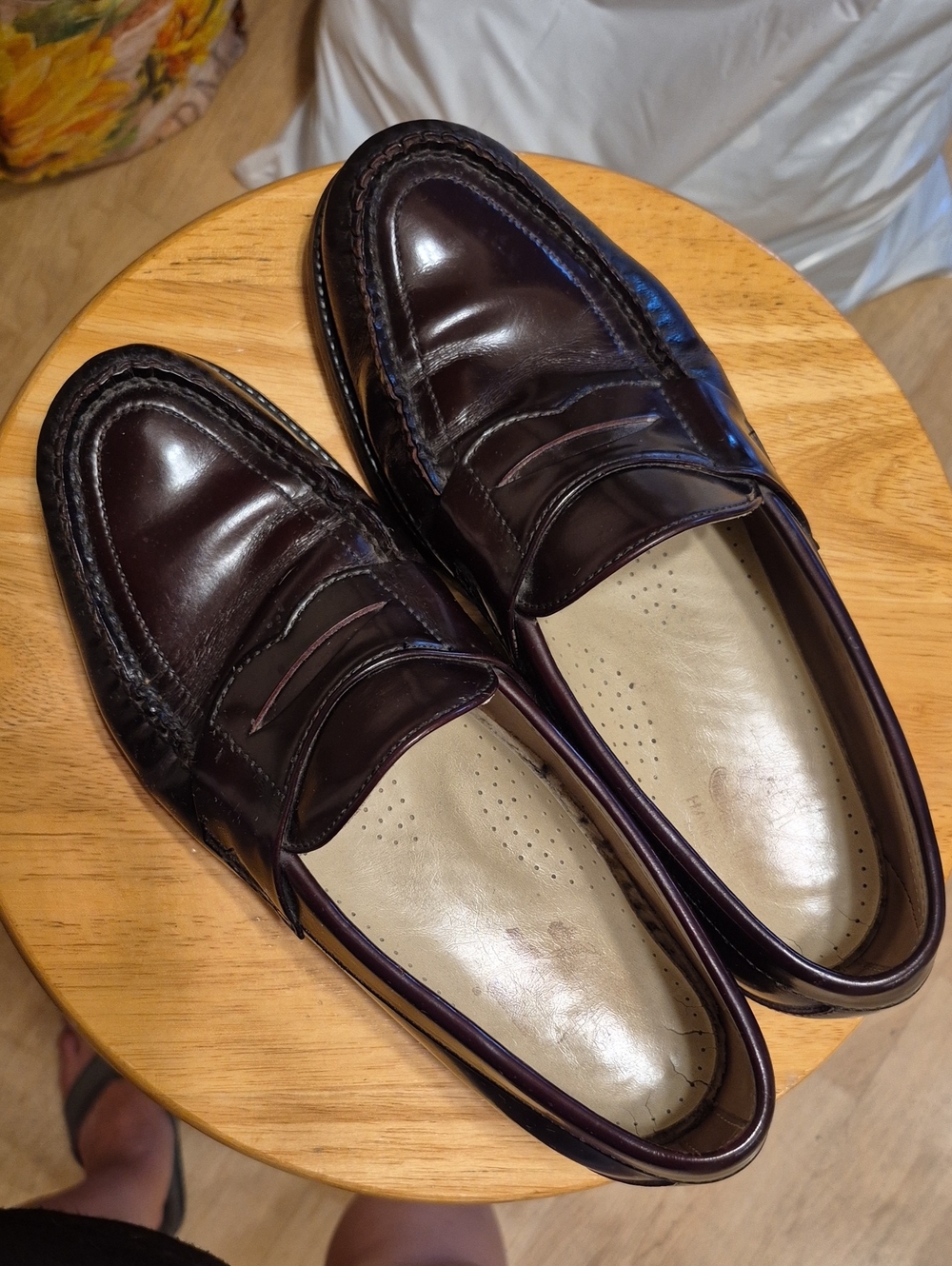 SAS Brown Genuine Leather Loafers - Picture 14 of 17